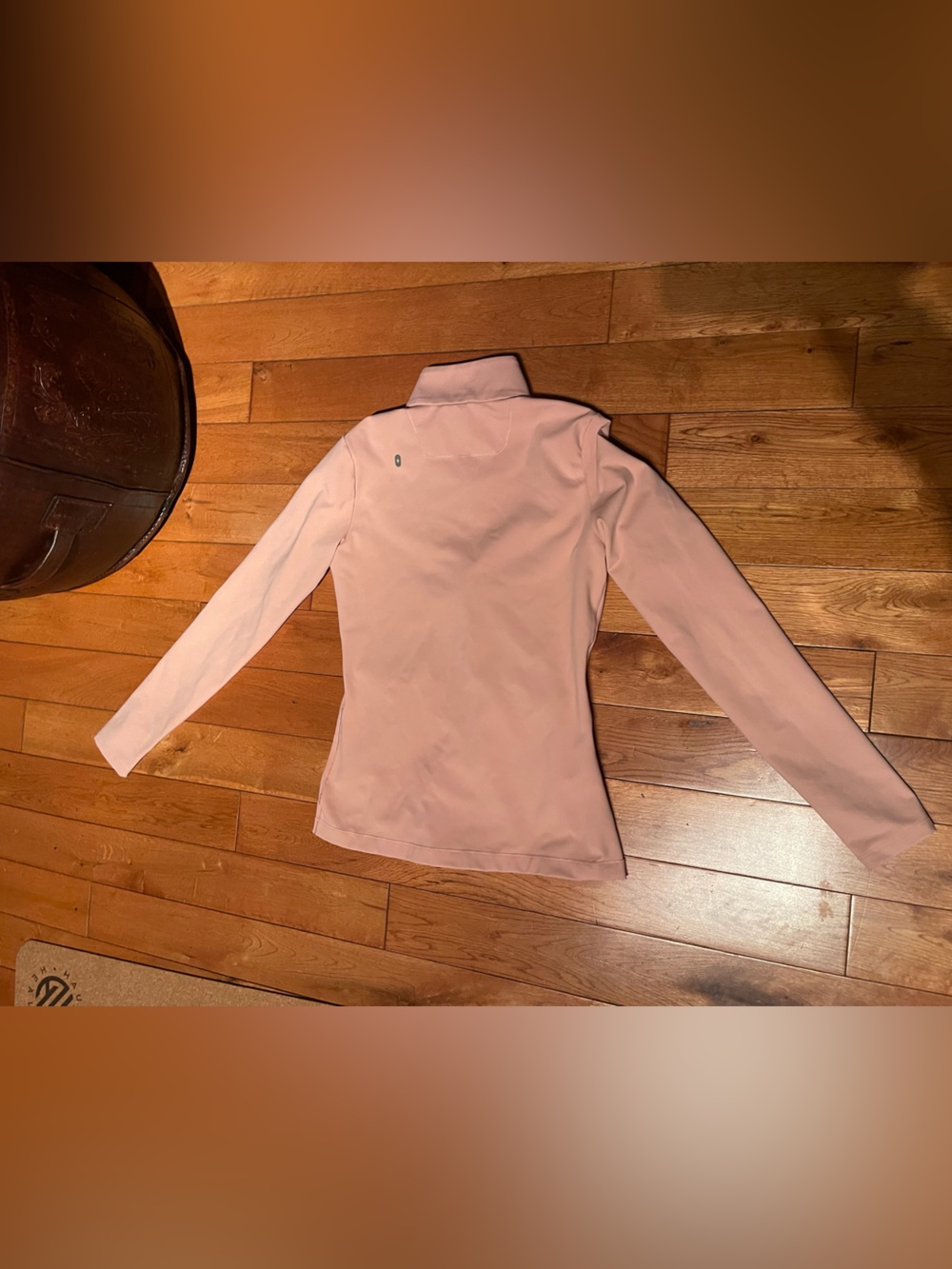 Figs Women’s contour knit Jacket - Light Pink Small - Picture 3 of 4